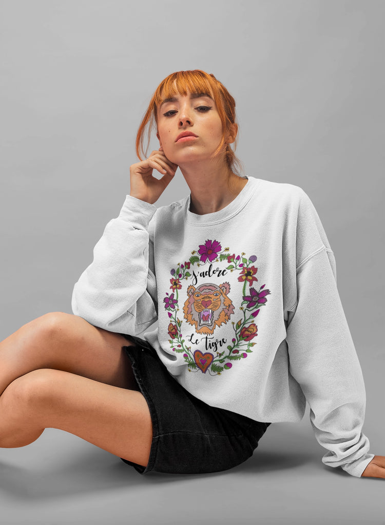 J ADORE LE TIGRE SWEATSHIRT T Haus Co